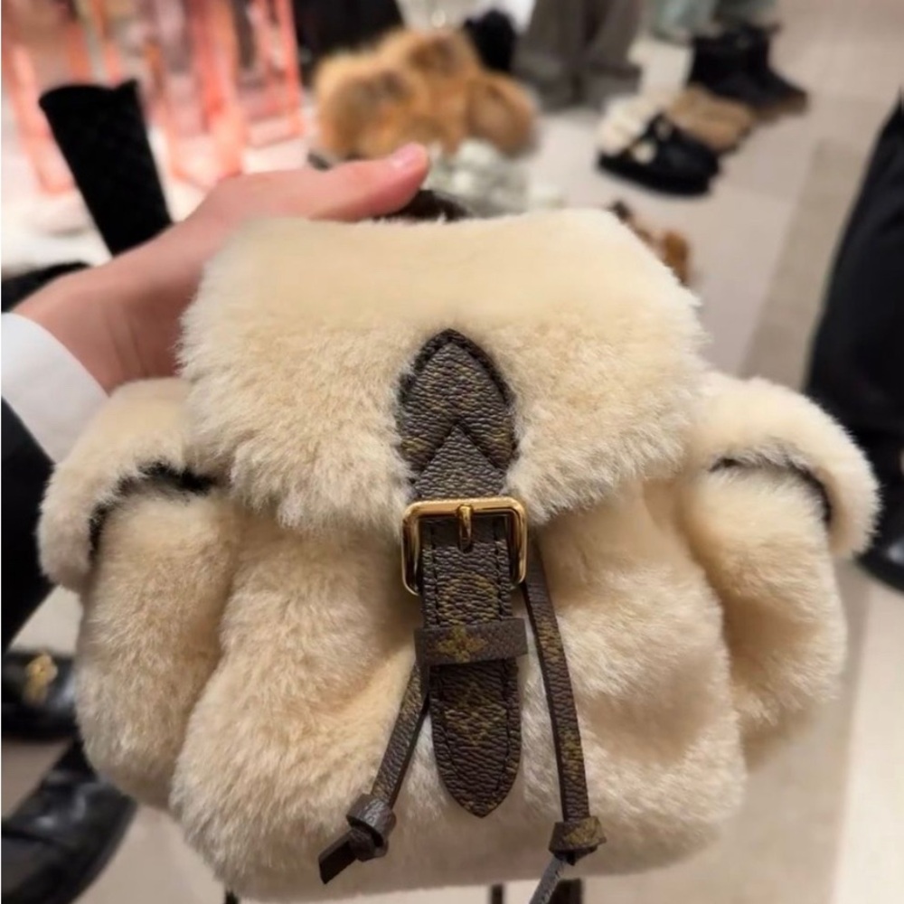 nano teddy bag LV